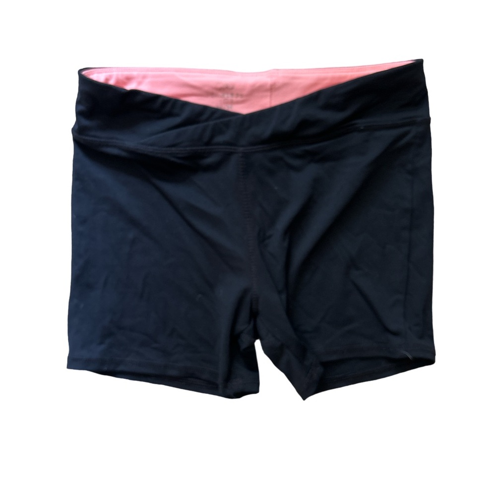 Yoga black bike shorts